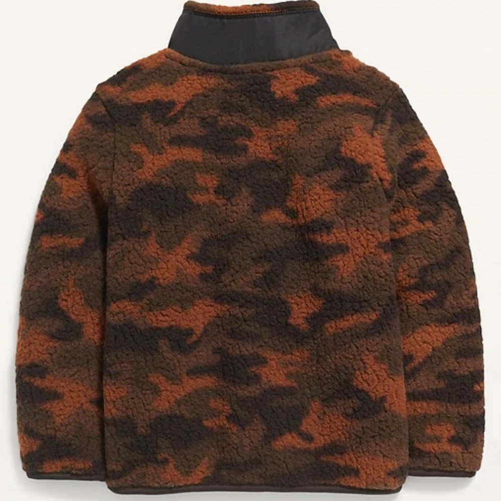 (NWT) Old Navy Camo Fleece Jacket - Picture 2 of 5